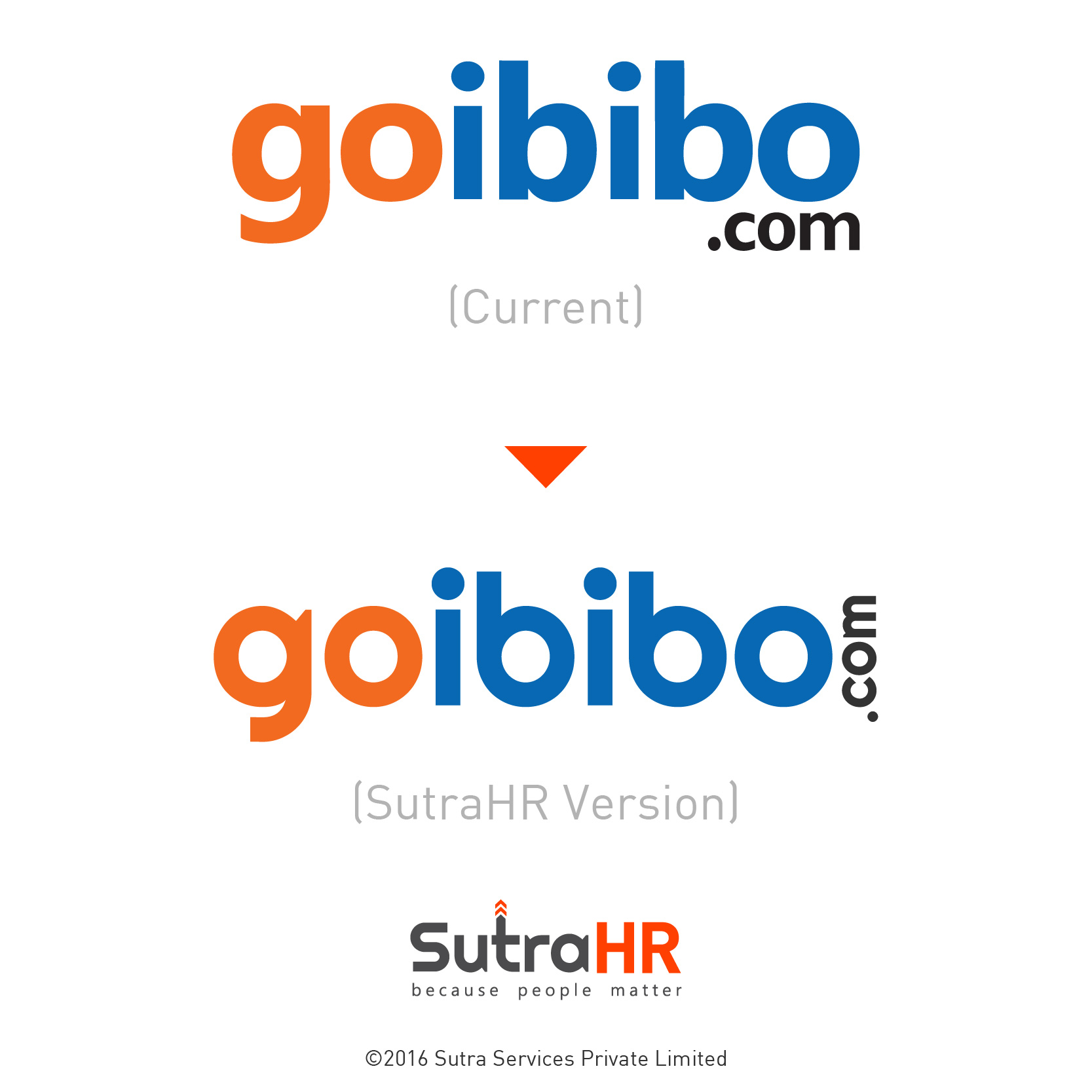 goibibo startup logo redesigned