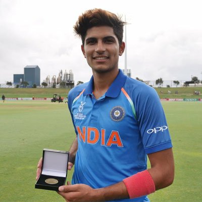 Young Achievers in India - Shubman Gill